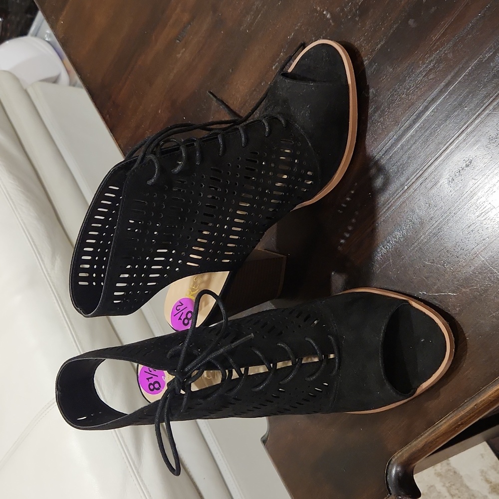 Black heels